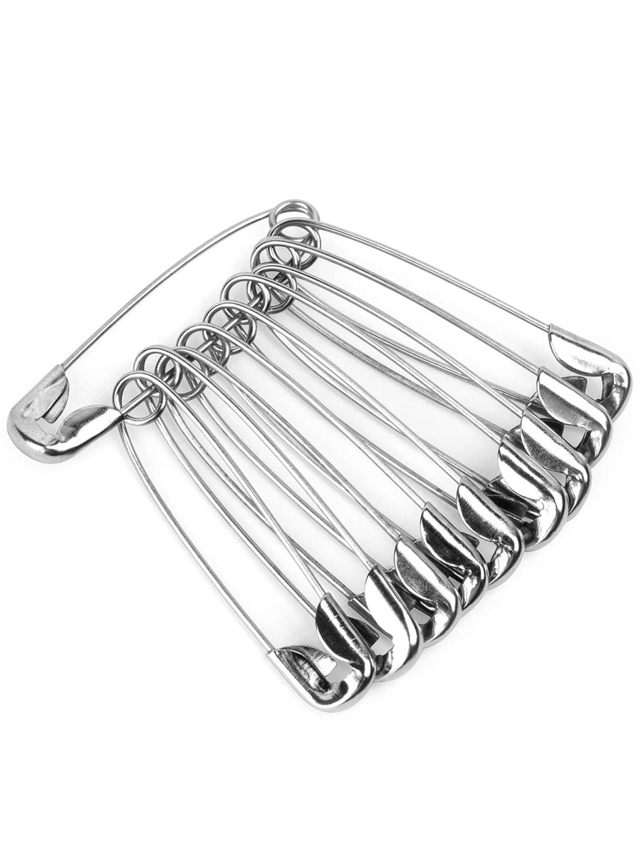 Stainless Steel Safety Pin On A Card Whole Sale Dynasty